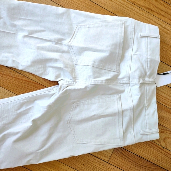 Helmut lang ivory "creased jean" canvas pants - Picture 5 of 8